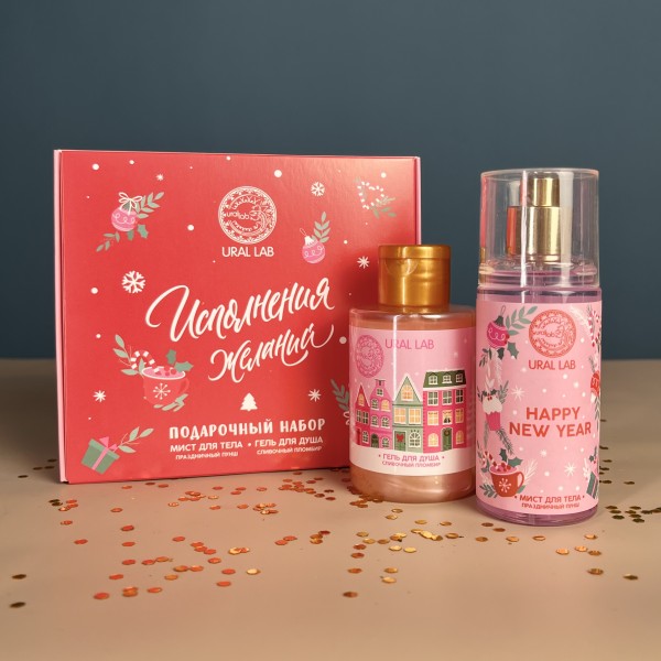 Новогодний Подарочный набор косметики